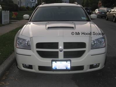 2005 - 2008 Dodge Magnum Hood Scoop Kit With Grille Insert HS009 unpainted or painted