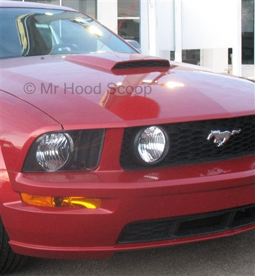 Ford Mustang Hood Scoop Kit With Grille Insert HS008 unpainted or painted 2005-2009