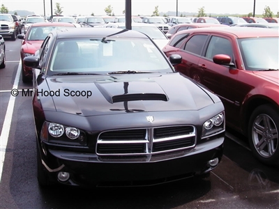 2006 - 2010 Dodge Charger Hood Scoop Kit With Grille Insert HS009 unpainted or painted