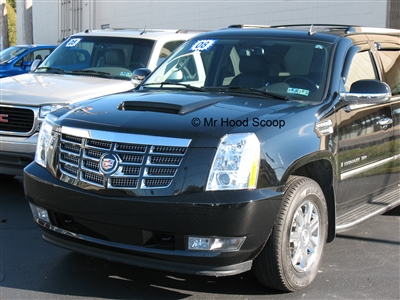 2007 - 2014 Cadillac Escalade Hood Scoop Kit With Grille Insert HS009 unpainted or painted