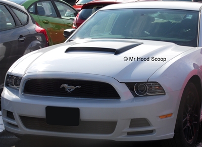 Ford Mustang Hood Scoop Kit With Grille Insert HS009 unpainted or painted 2013-2014