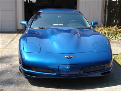 1997 - 2004 Chevy Corvette C5 RK5 SuperCharger Hood By RK Sport 04011007