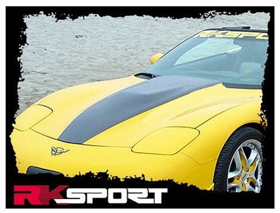 1997 - 2004 Chevrolet Corvette SuperCharger C5 RK5 Hood Carbon Fiber blister RK Sport 04011007CF