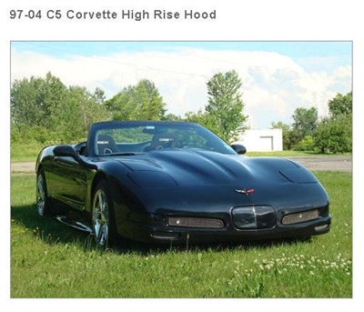 1997 - 2004 Chevy Corvette C5 HighRise Hood RK Sport 04011110